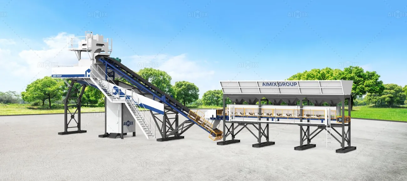 AJQ70 fast installation concrete plant